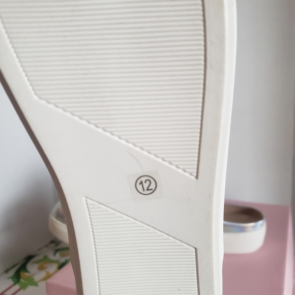 Chrome mirror metallic mule sneakers Size 12 - Picture 4 of 7